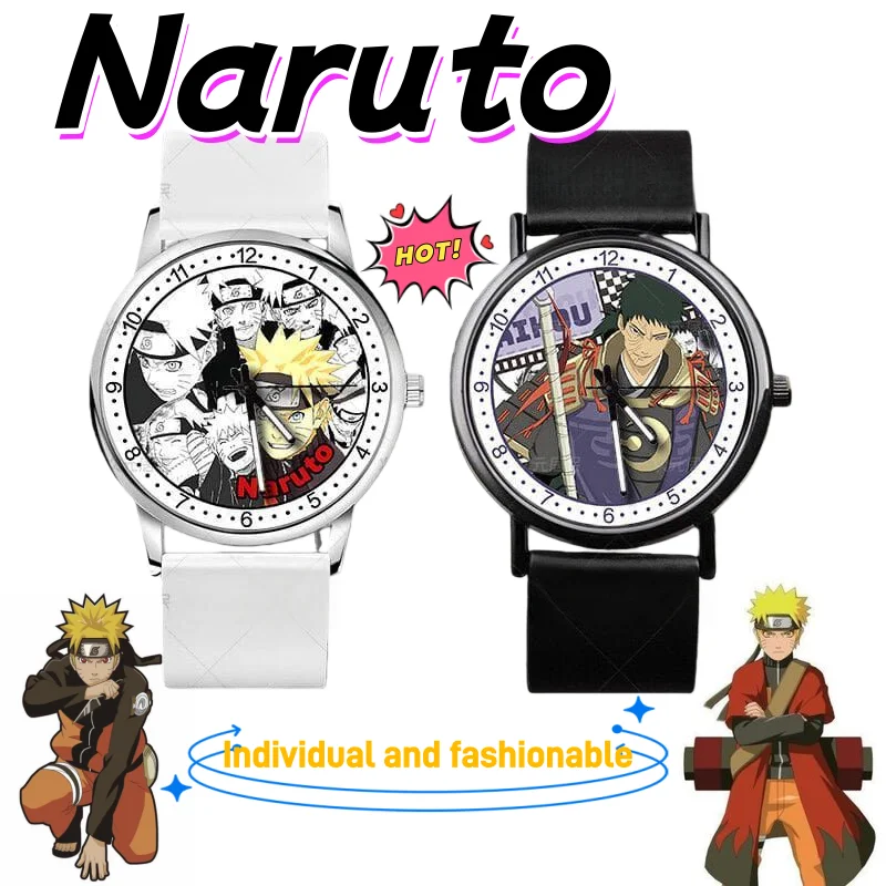 

Naruto Anime Quartz Watch Cute Creative Fashion Cartoon Personality for Men and Women Students, Birthday Gift for Friends