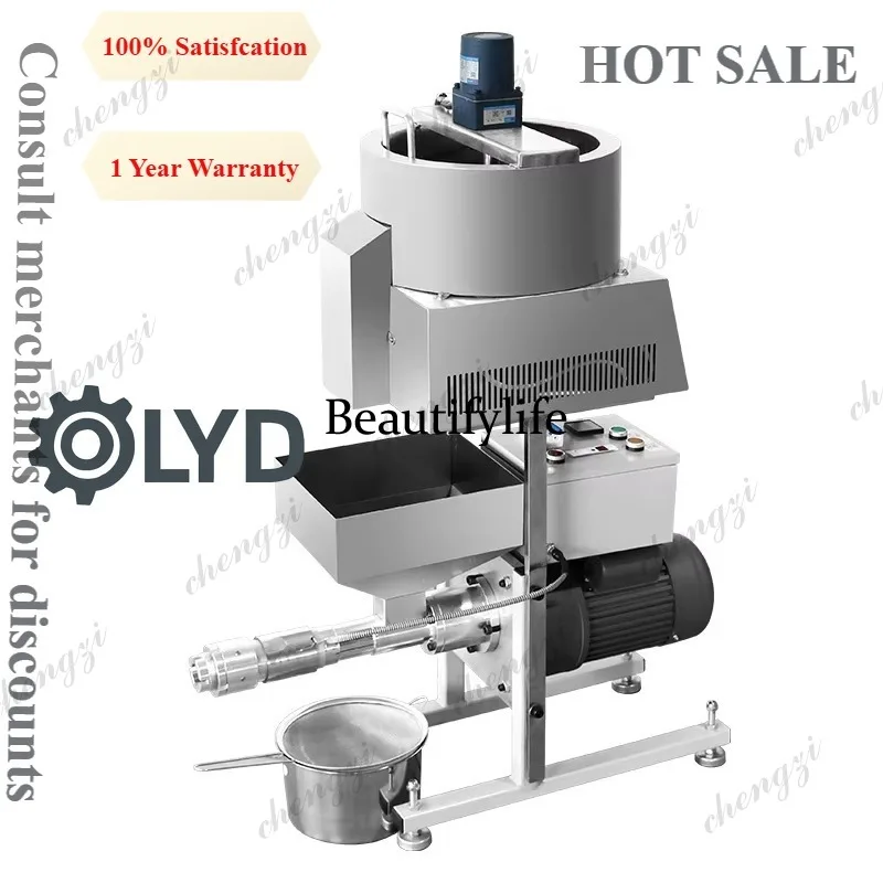 A81 Commercial Automatic Oil Press for Rapeseed Peanut Soybean Flax Tea Seed Sunflower Large Cold Screw