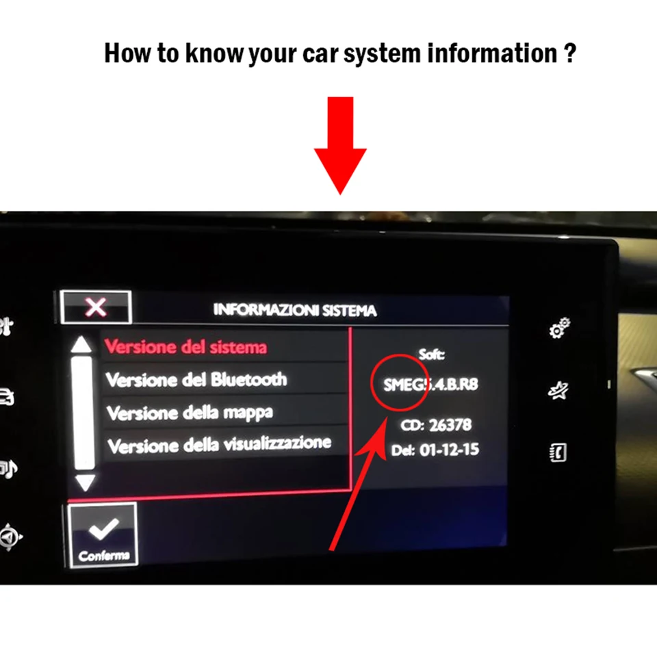 Car Multimedia Video Player For Peugeot 308 CarPlay Screen Retrofit SMEG Front Backup Camera Adapter Android Auto Airplay