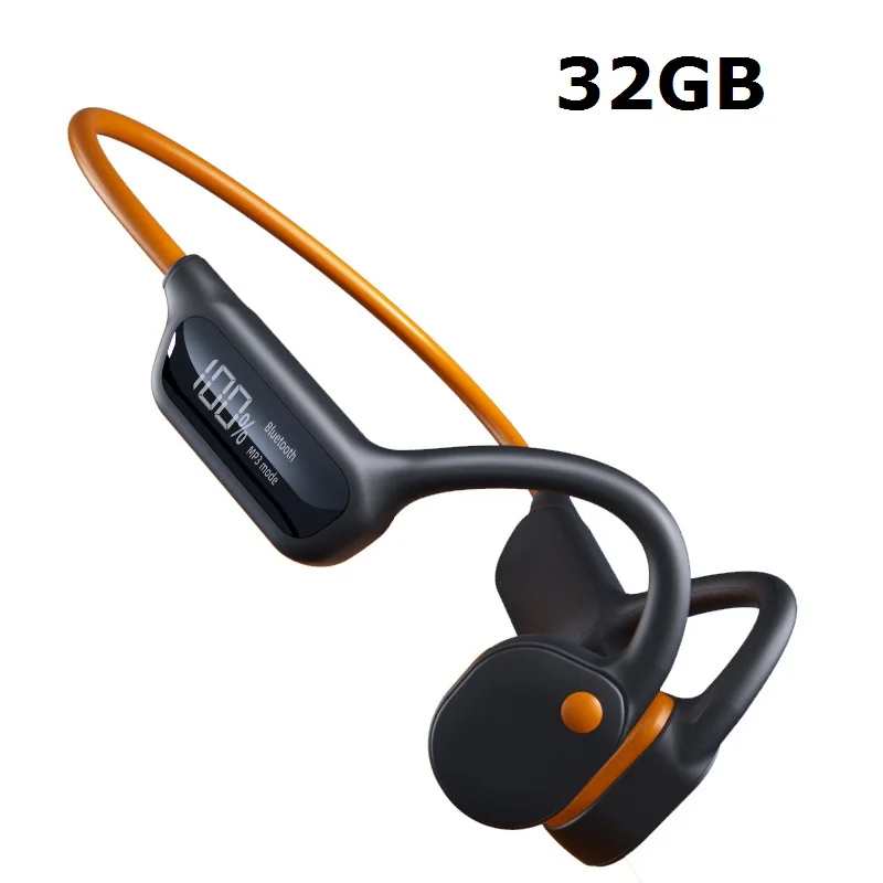 X10 Bone Conduction Bluetooth Headset LED Digital Display Swimming Waterproof to a Depth of 30 Meters Waterproof Built-in 32G