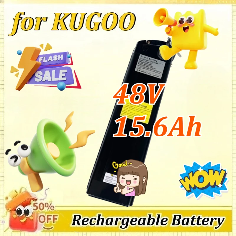 

For Kugoo V4 PRO 48V 15.6Ah for Foldable Electric for Scooter Electric Vehicle Lithium Battery Intelligent All-round Protection