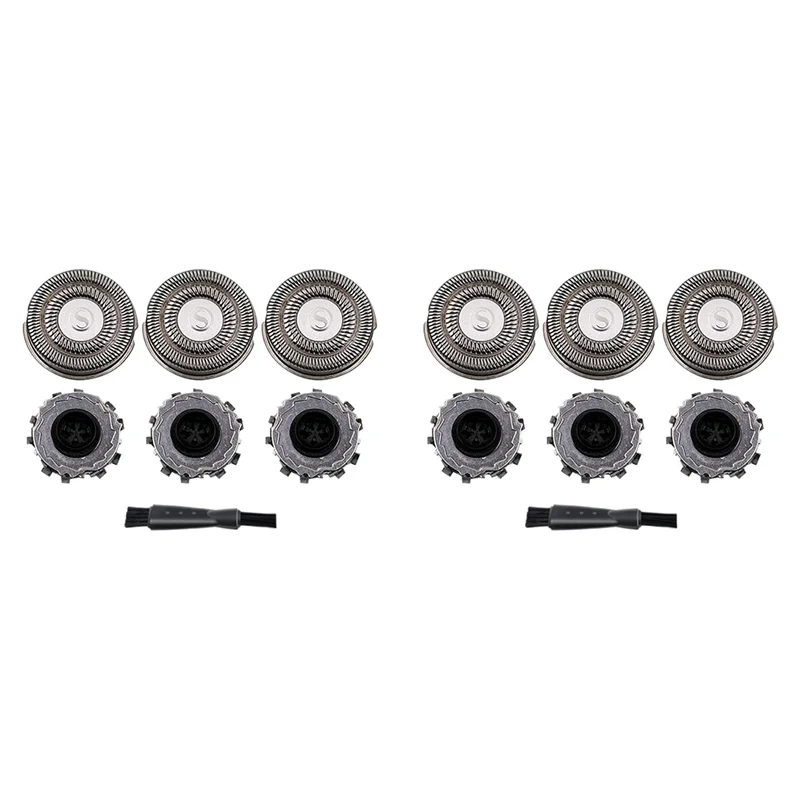 SANQ 2X لشاومي Mijia S500C S500 S300 ماكينة حلاقة كهربائية رئيس استبدال ماكينة حلاقة صافي + فرشاة MJTXD01SKS القاطع رئيس الملحقات