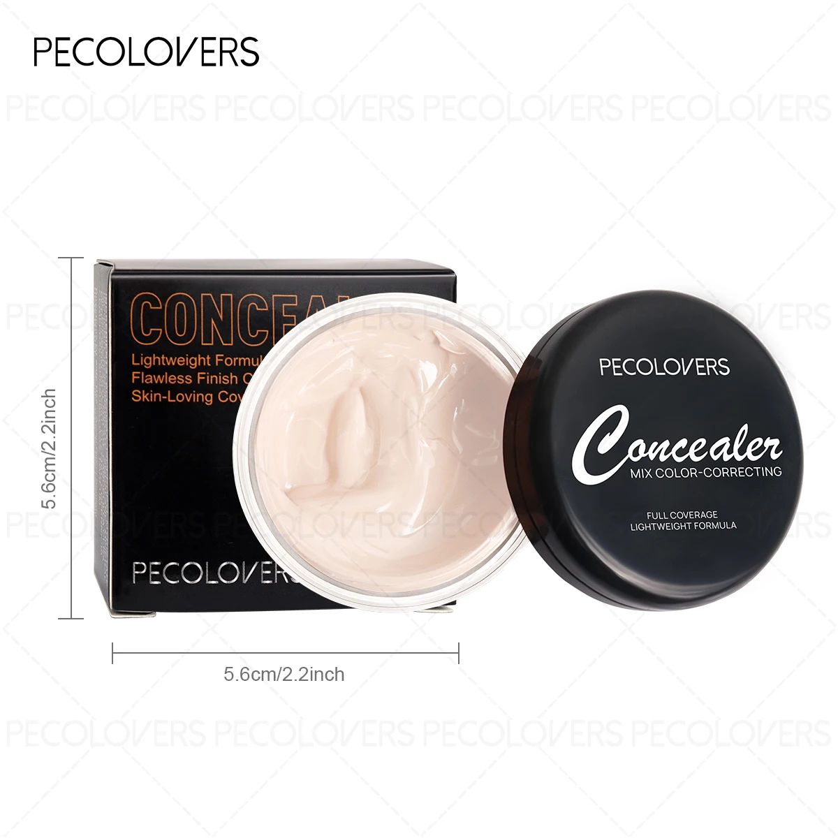 1SET Matte Concealere, Buildable Coverage, Waterproof & Long-Lasting, Suitable for All Skin Tones, Face Makeup Cosmetic