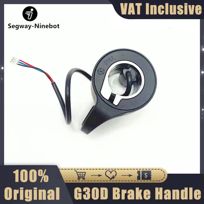 Original Brake Handle Kit for Ninebot by Segway MAX G30D Smart Electric Scooter Skateboard Brake Handle Accessory Replacement