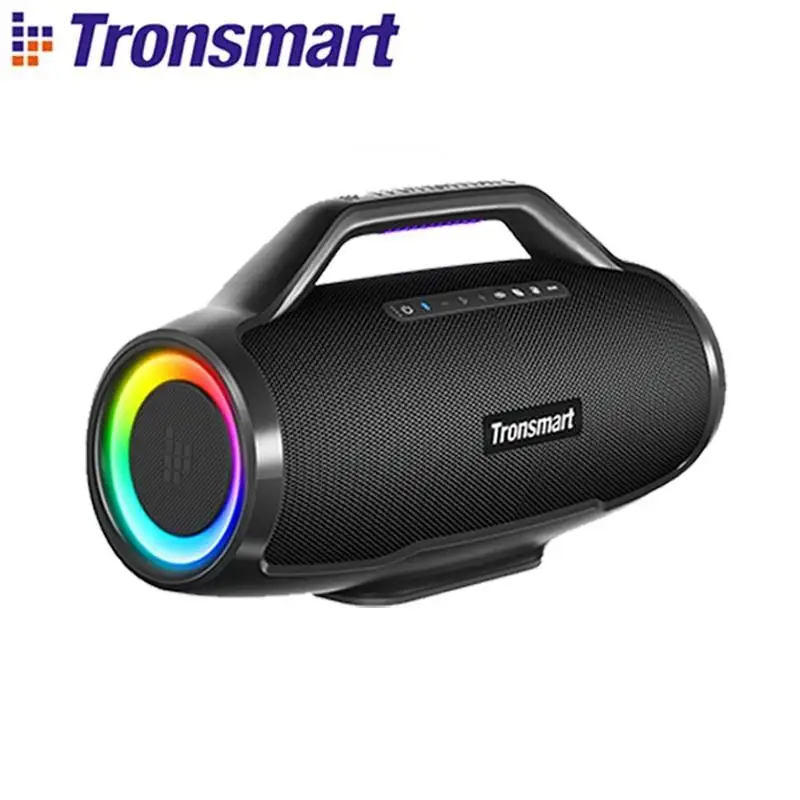 2025 Tronsmart Bang Max مكبر صوت بلوتوث مع 130 وات، نظام صوت ثلاثي الاتجاهات، مزامنة 100+ مكبرات صوت، تحكم في التطبيق، جيتار/ميكروفون