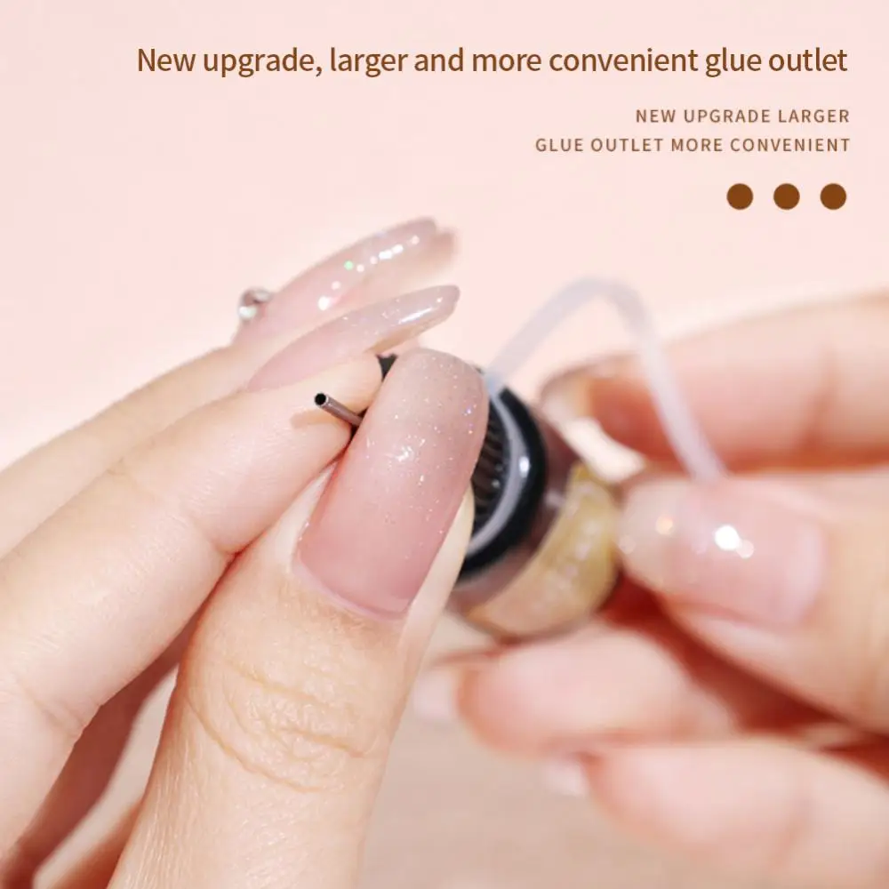 لاصق لاصق مانع للتسرب بقوة يملأ الفجوات المستخدمة في محلات فن الأظافر غراء لاصق عالي لإكسسوارات الأظافر