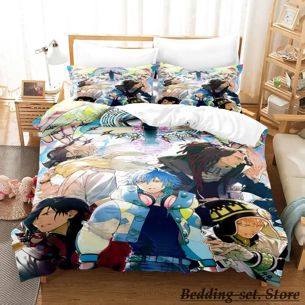 

DRAMAtical Murder Bedding Set Single Twin Full Queen King Size Bed Set Adult Kid Bedroom Duvetcover Sets Anime parure de lit Bed