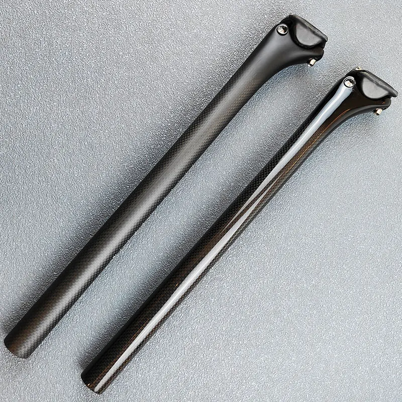 

T800 Full Carbon MTB Seatpost Mountain Bike Seat Tube 30.8/27.2/31.6Gloss/Matte Ultra-light Road Bicycle Seat Post Offset 12mm