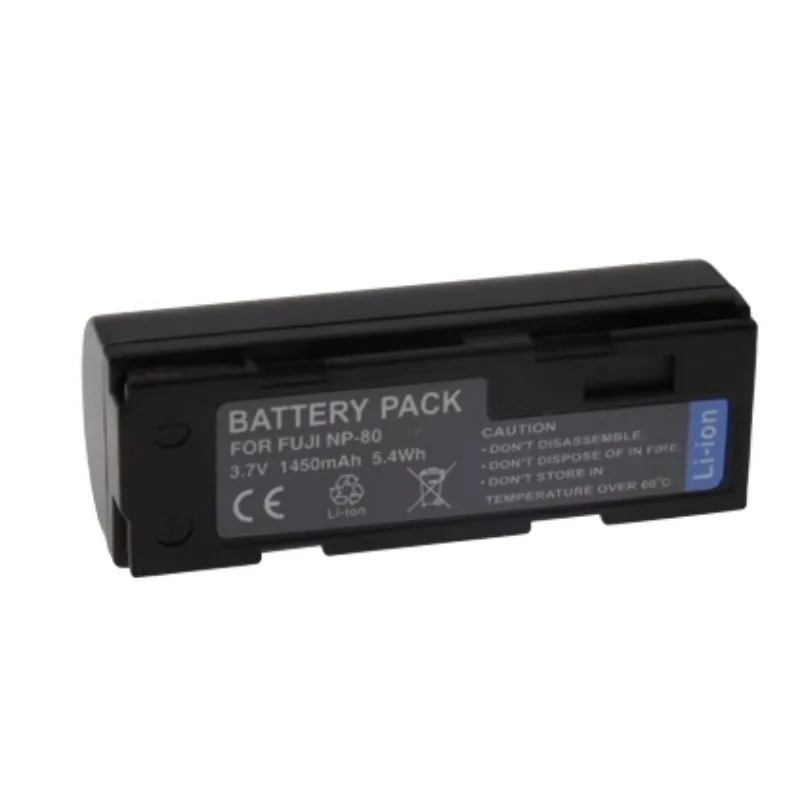 NP-80 Camera Battery, Charger for Fuji 4800/4900/4900Z 6900/6900Z 2700 Digital Camera 3.7V 1450mAh