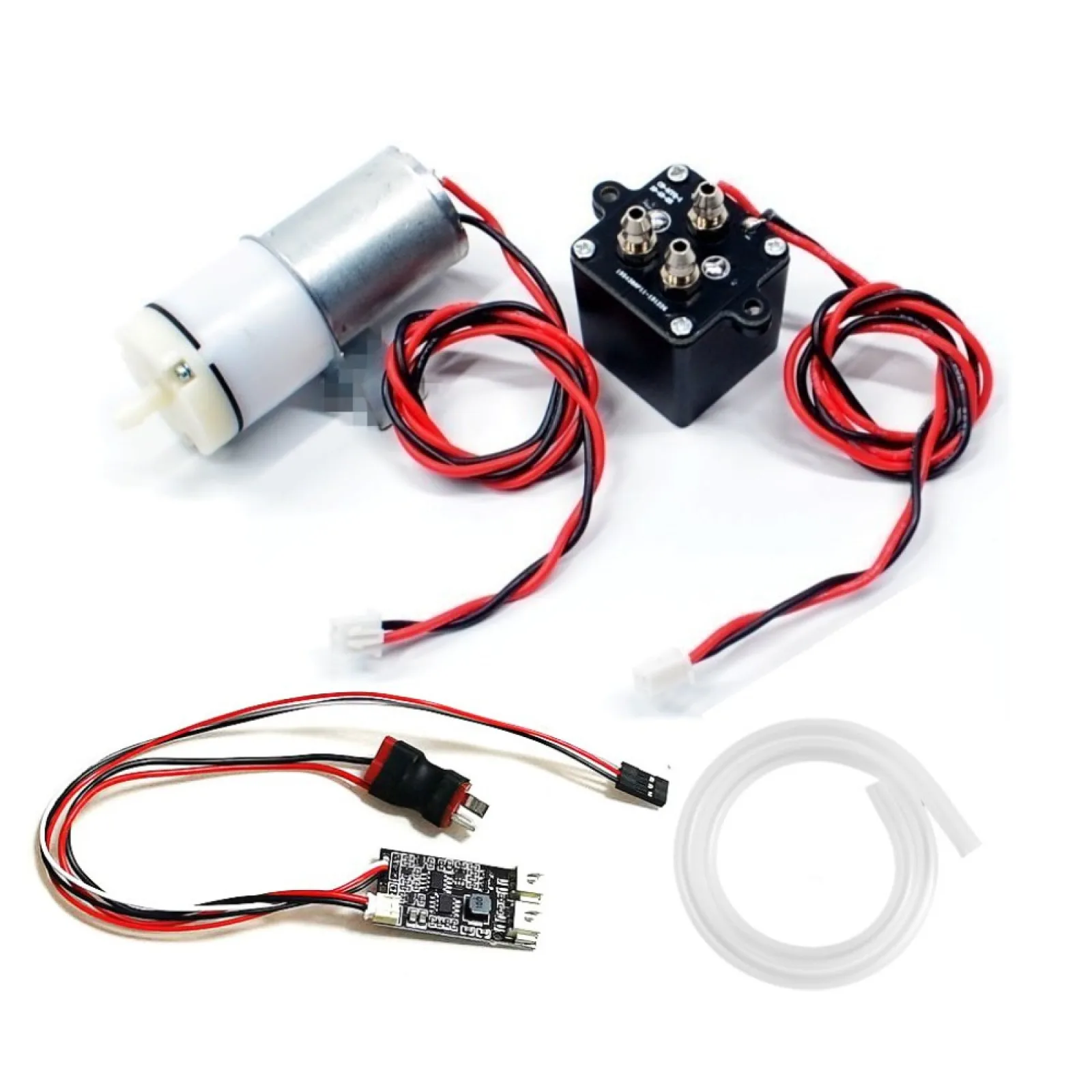 7.4 فولت-11.1 فولت محاكاة مولد دخان العادم لمحور SCX10 III 1/10 التحكم عن بعد RC تسلق سيارة الزاحف جرار نموذج #3