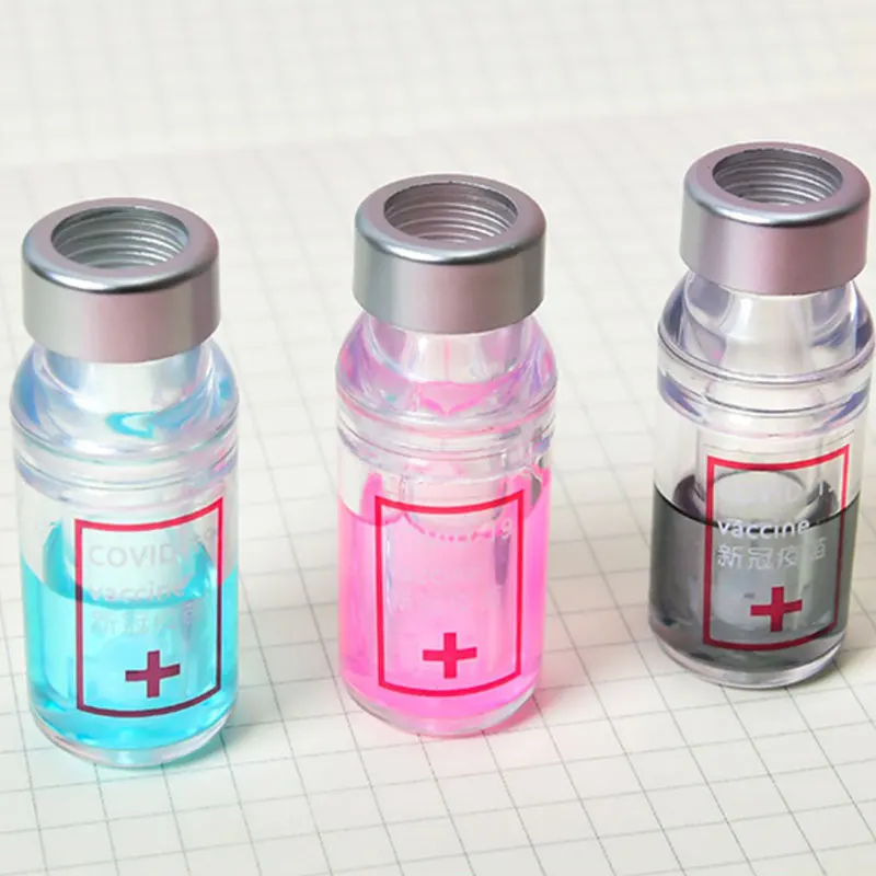 Simulação Agulha De Vacinação Ativa, Seringa Neutra, Modelagem Gel Canetas, Presente Do Estudante, 36Pcs