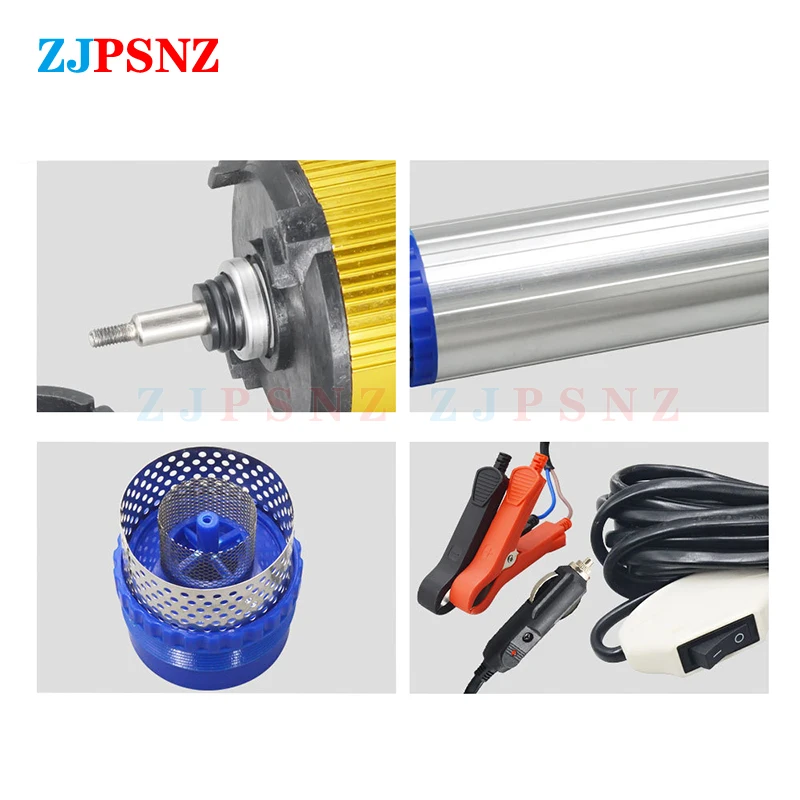 260W Auto Elektrische Pumpe DC12V 24V Für Automatische Pumpen Diesel Abwasser Wein Transfer Pumpe Tauch Transfer 180W 100W – Detail 6