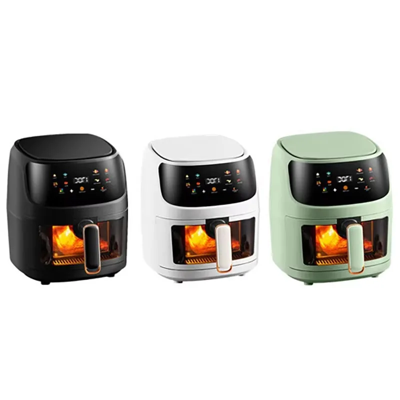 국경 간 8L 에어 프라이어 터치 스크린 가정용 대용량 에어 프라이어