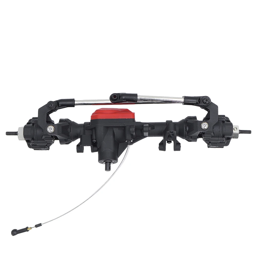 RCGOFOLLOW plastique meilleure stabilité essieu avant pour 1/10 Rc essieu avant TRX4 TRX6 6WD RC pièce de voiture RC accessoires de voiture noir