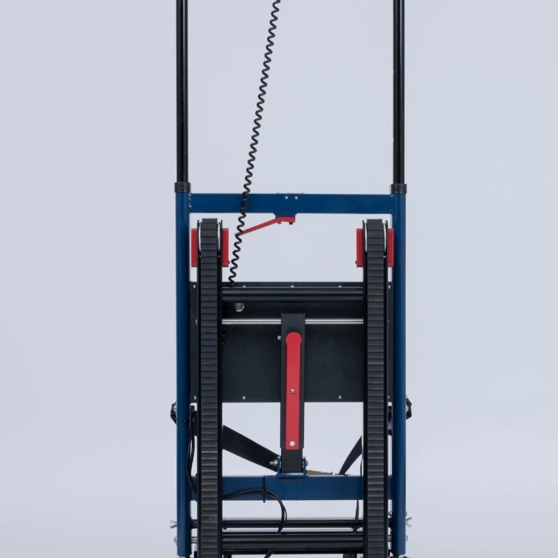 

Electric climbing truck carrying goods up and down the stairs moving machinery crawler climbing machine efficient load
