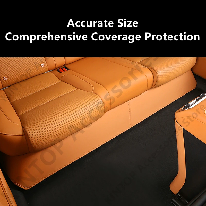 For LEAPMOTOR C10 24-27 Kick Protector For Under Rear Seats,Car Interior Decoration Modification Protection Accessories Refit