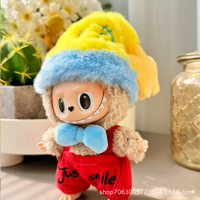 Adatto per 17 cm Labubu Star Set di vestiti Accessori per bambole Regali di festa Vestiti per bambole Set di stelle Accessori per bambole carini Regali