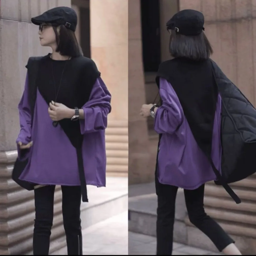 無地レディースニットショール　ニッチデザインベスト　ファッショナブルなクロスボディショール　レトロ斜め肩掛け三角ショール