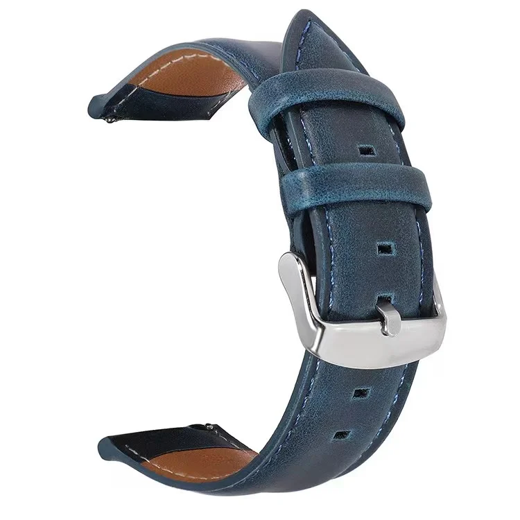 22mm 20mm Leather Strap For COLMI SKY 8/P15 Smart Watch Sport Quick Release Bracelet For COLMI P8/P8 Plus/P28 Plus/P9/V23 Watch image 2