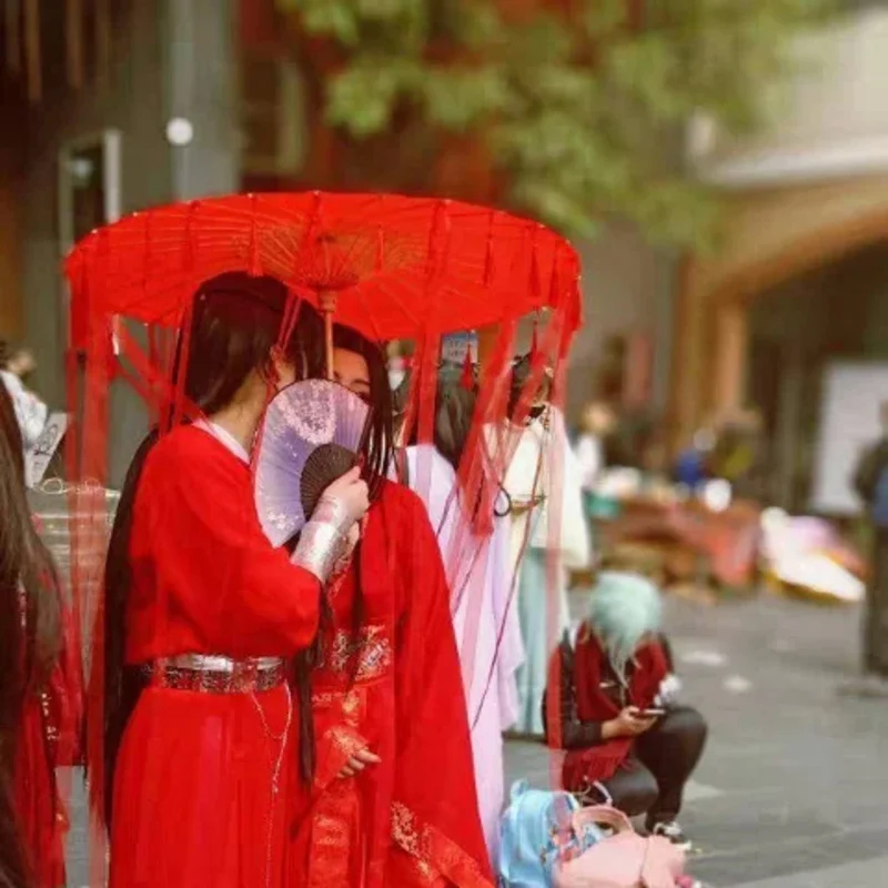 أزياء Tian Guan Ci Fu Xielian التأثيرية أزياء Huacheng Xie Lian أزياء الزفاف Xielian Huacheng أزياء قديمة فستان Xilian Hanfu