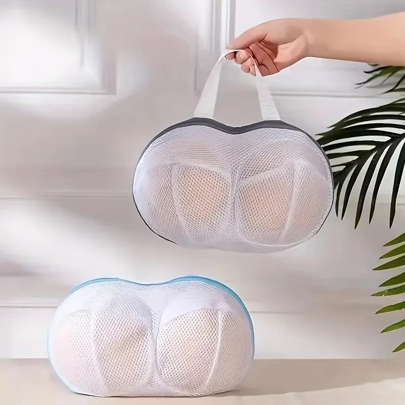 Portable Foldable Lingerie Mesh Washing Bag Underwear Protection Household Pouch for Delicate Clothes Care