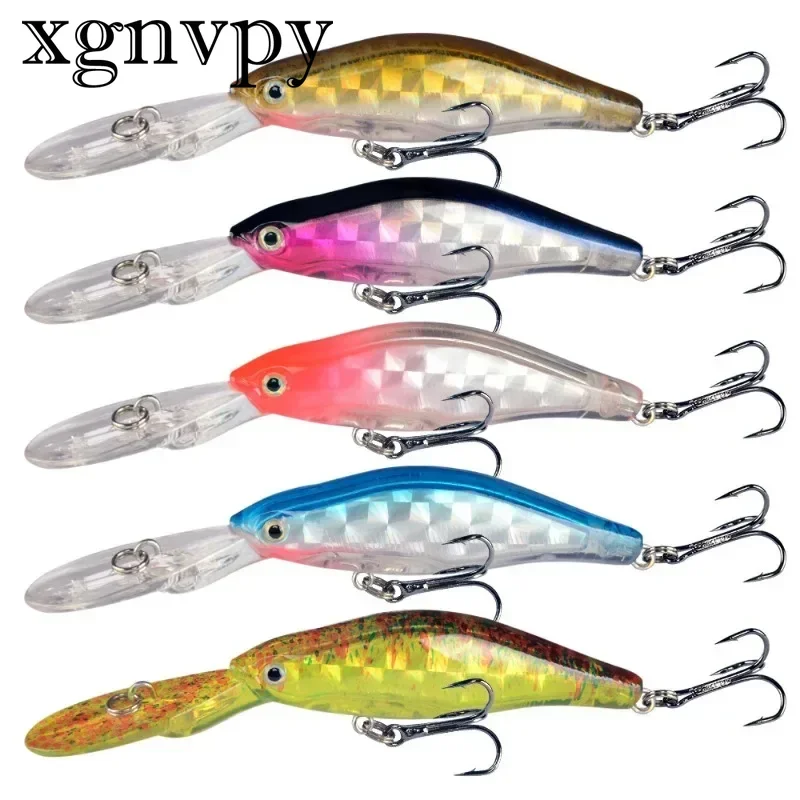 xgnvpy Mandarin Fish Minnow Micro Diving Long Tongue Submerged Minnow Perch Military Fish Warping Mouth Luya Bait