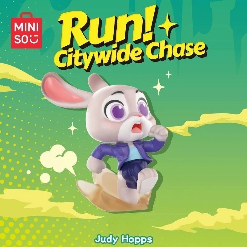 

MINISO Disney Zootopia Run Series Blind Box Figurines