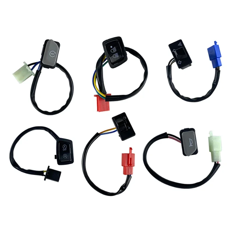 

Переключатель на руле мотоцикла AEROX155, электрический пусковой сигнал, звуковой сигнал фар, запуск/стоп, указатель поворота и высокий переключатель