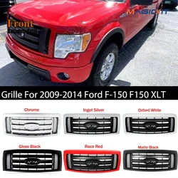 Modified for Ford F150 Front Upper Bumper Grill F-150 XLT STX Grille 2009 2010 2011 2012 2013 2014 Racing Grills Grill Mesh