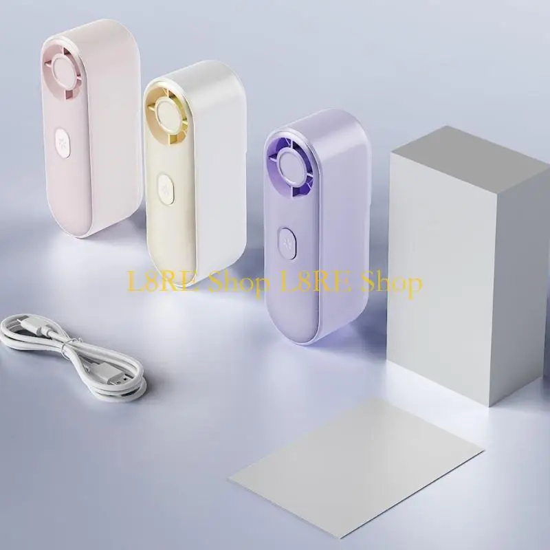 L8RE Quiet Portable Fan With Different Speed configuration And 2000mAh Extended Battery For Home And expeditions