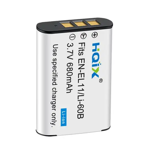 HQIX for Pentax Optio N50 W60 V20 L36 M30 V10 T30 Camera D-LI78 Charger Battery