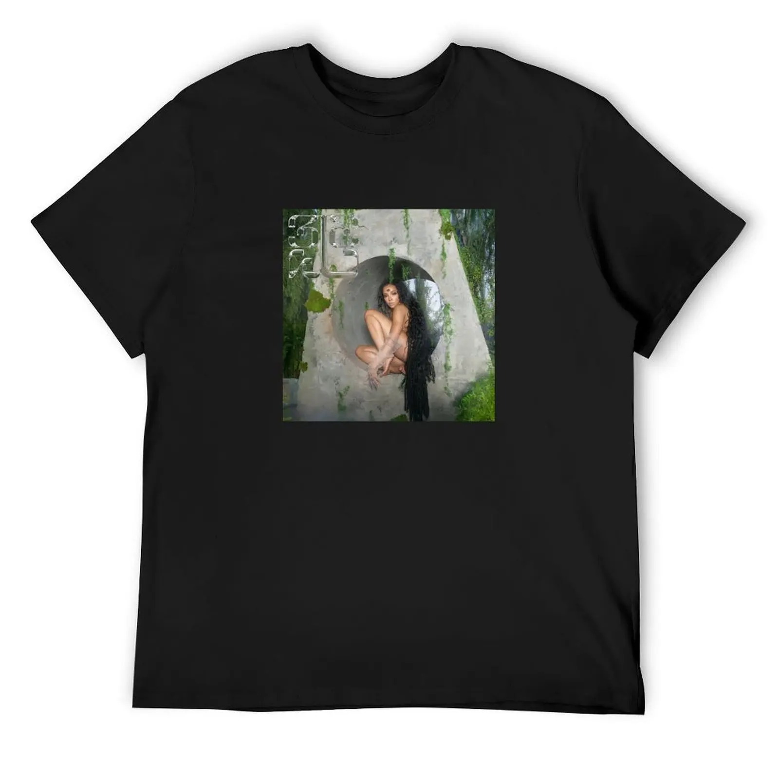 Tinashe - 333 Album Cover T-Shirt Blouse anime t shirts sublime korean fashion t shirt men 100℅ cotton