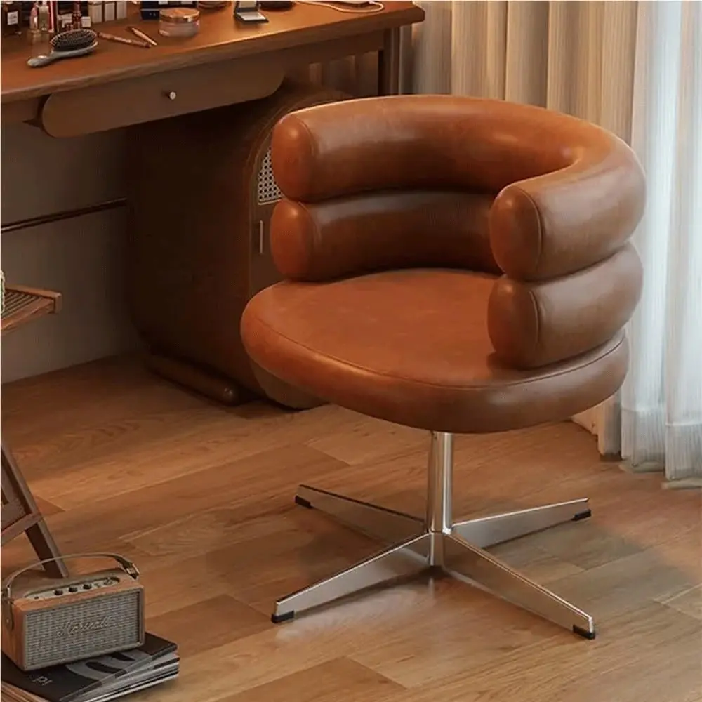 

m Эргономичное офисное кресло с поясничной опорой, вращающееся настольное кресло с регулируемой высотой для домашнего офиса, спальни, небольшого пространства m