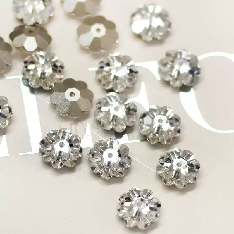 3700 Genuine Crystal from Austria Marguerite Lochrose Sew-on Stone Rhinestone for Jewelry Clothing Christmas Tree Decoration