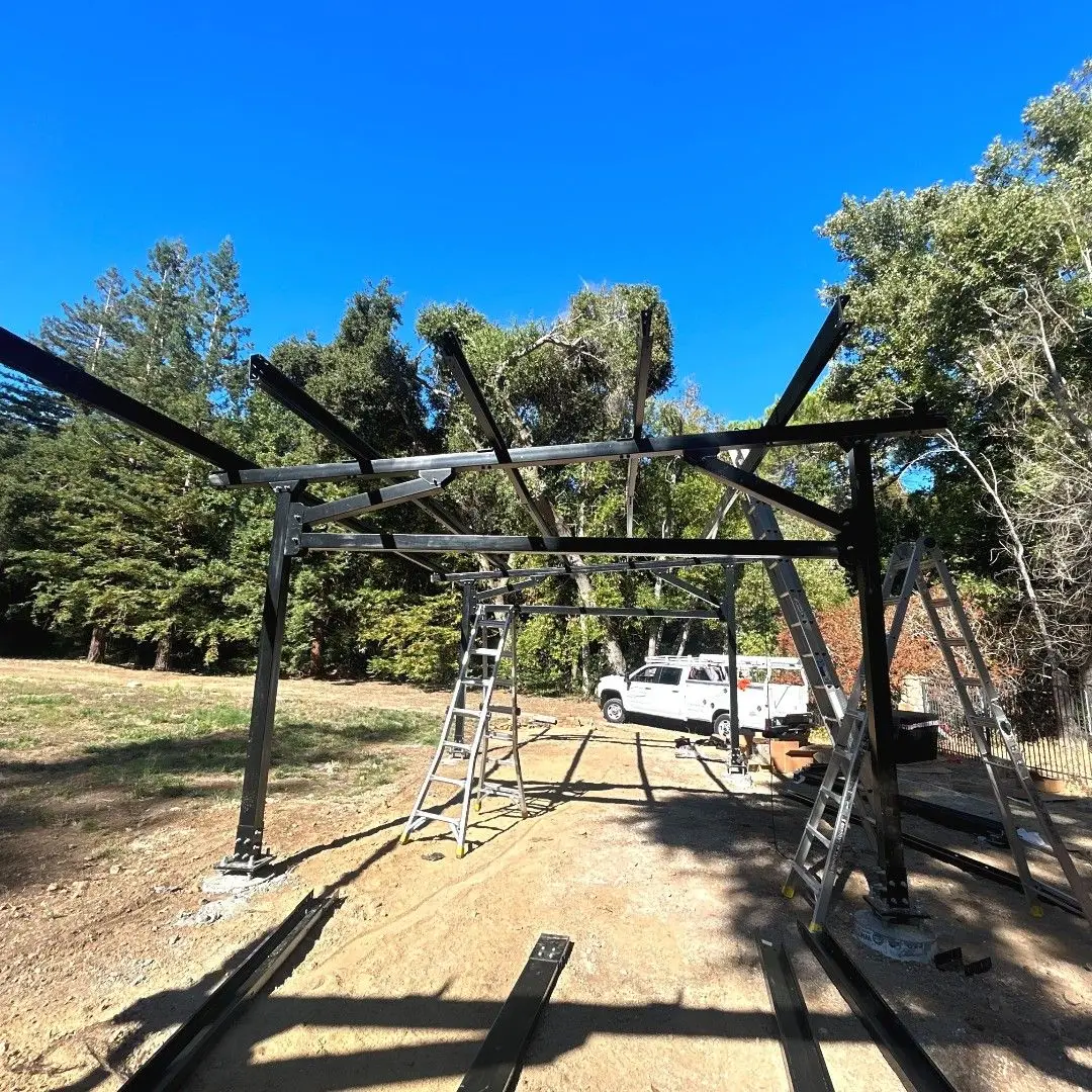 Factory Direct Waterproof Four Column Solar Carport Reliable for Wholesale Trade