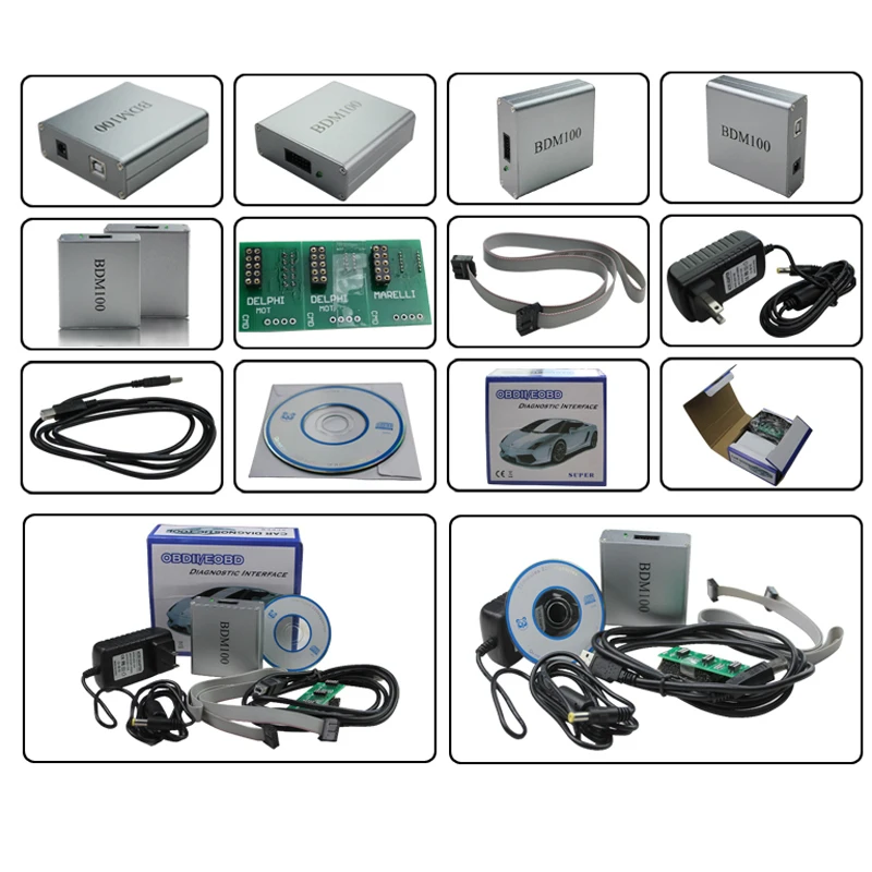 Free Ship  BDM 100 ECU BDM 1255 Programmer BDM100 CDM1255 adapter good quality Auto ECU Programmer BDM100 in stock