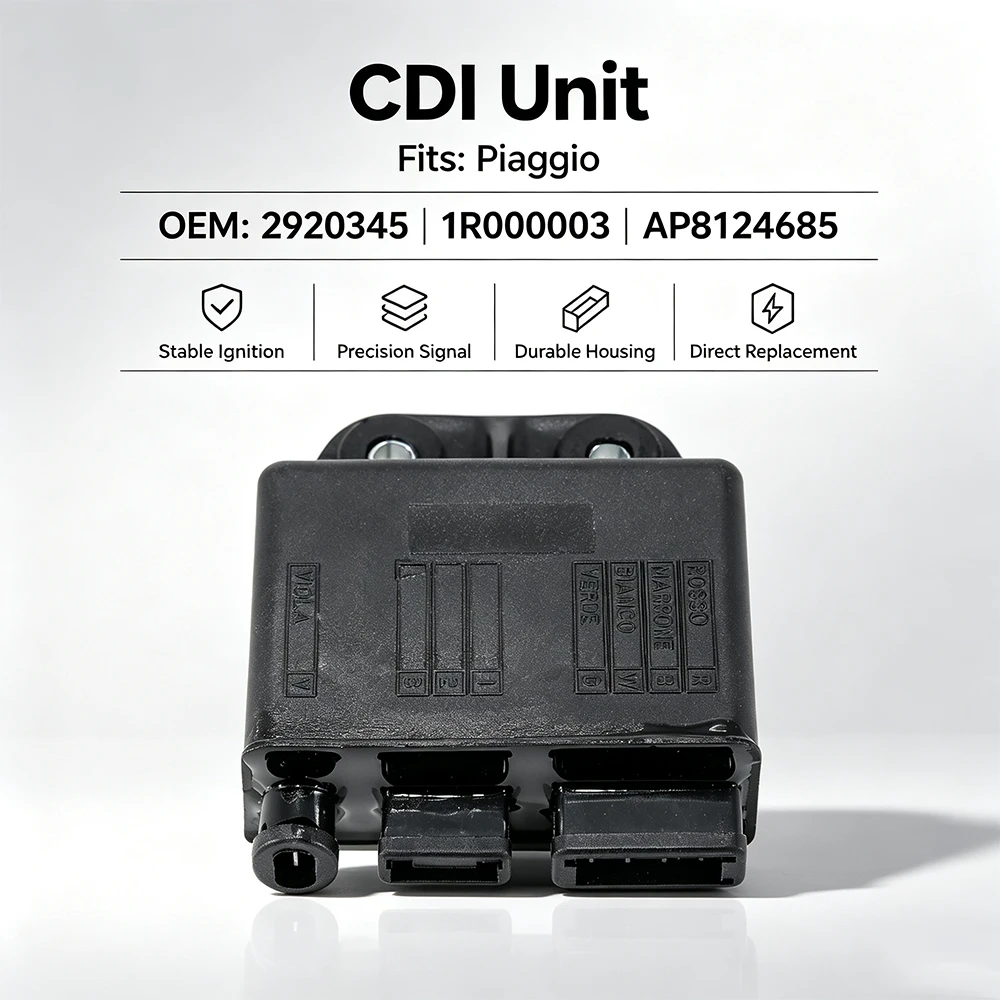 Unit CDI For Piaggio Skipper LX 125 150 Skipper 125 150 Typhoon 125/X/XR 1998-2005 OEM:2920345 1R000003 AP8124685