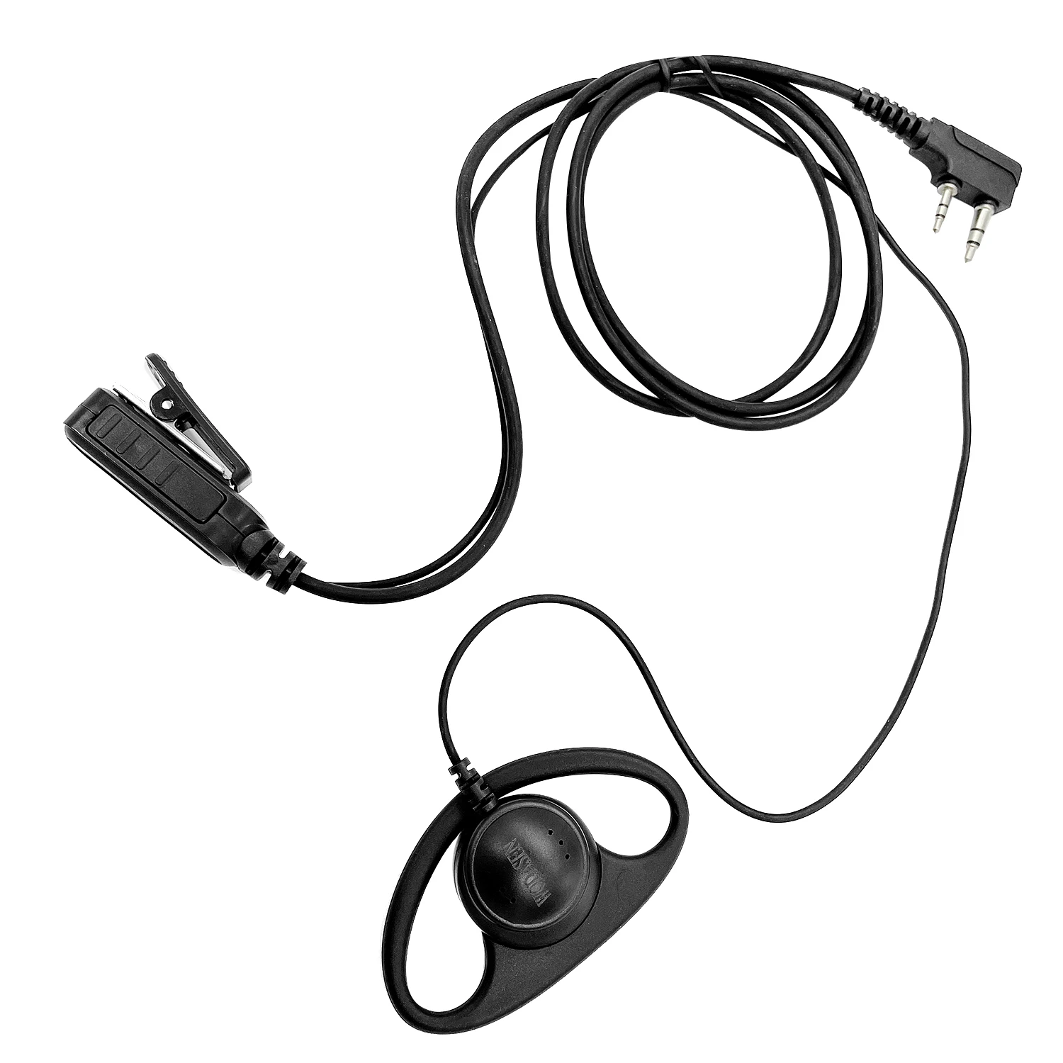 Type D Ears Hang Walkie Talkie Headset, Earpiece for Baofeng BF-T3, BF-888S, BF-F8HP, BF-F9, BF-F9 V2 +, RD-5R, Two Way Radio