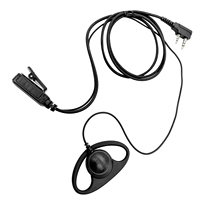 Type D Ears Hang Walkie Talkie Headset, Earpiece for Baofeng BF-T3, BF-888S, BF-F8HP, BF-F9, BF-F9 V2 +, RD-5R, Two Way Radio