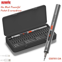 CreationSpace Precision Screwdriver Set 3 Torque Settings Mini Repair Tool Kit with 26/42pcs Magnetic Bits for Electronic Repair