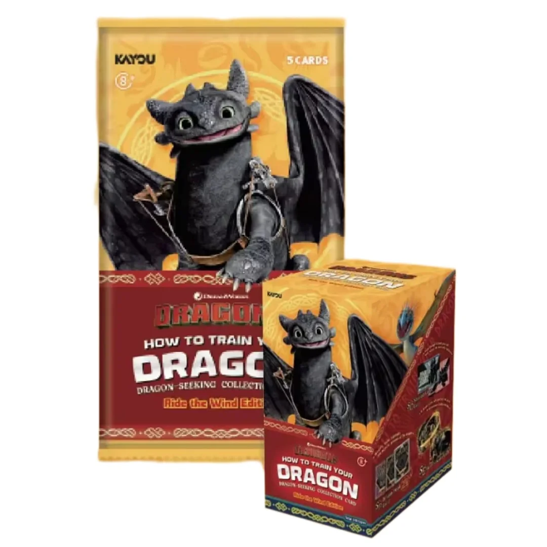 90 Pcs Kayou How To Train Your Dragon-Dragon Seeking Collection Card-Ride The Wind Edition-Sea-Series 1
