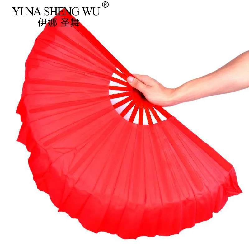 مروحة مولان للرقص الشرقي مرسومة يدويًا بمروحة يانغكو الصينية التقليدية مروحة الرقص الغيوم الزرقاء تاي تشي مروحة الأداء الدعامة