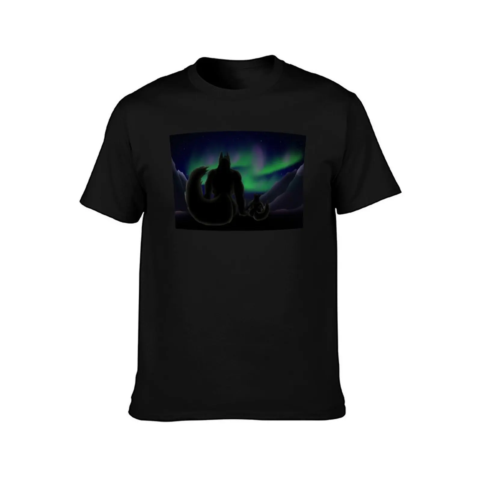 Giantess Girlfriend Aurora T-Shirt, Summer Casual Cotton Tee, Oversized Streetwear Tops, Vintage Graphic Print, Unisex Men Women