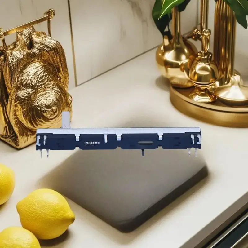 

Гарантированное качество 75 мм 8-контактные прямые ползунковые потенциометры A103, двойной фейдер A10K для Soundcraft EFX8, фейдер A203, фейдер A50KX2