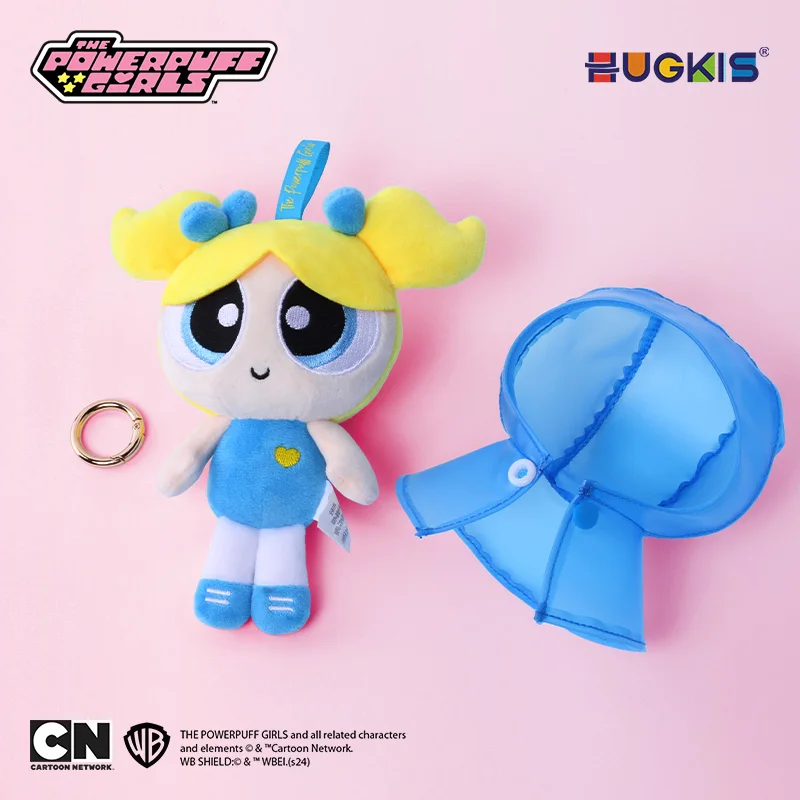 لعبة Powerpuff للفتيات من القطيفة صندوق أعمى ديكور Kawaii فستان لطيف معطف واق من المطر هدية عيد ميلاد لهواة جمع الأطفال