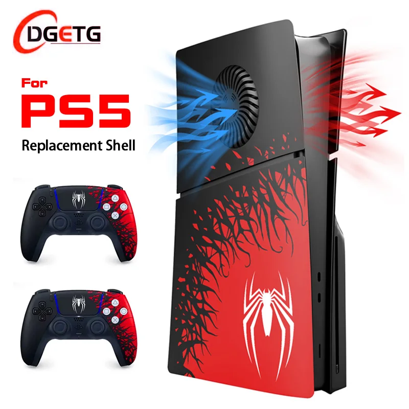 

For PS5 Shell ABS Material PS5 Controller Shell Accessories Protective Case Hard Panel For Playstation 5 Disc Digital Edition