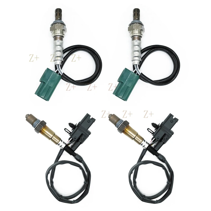 Z+  Set of (4) O2 Sensor Up+Down For Nissan Altima 3.5L V6 2004 2005（Manual trans.）
