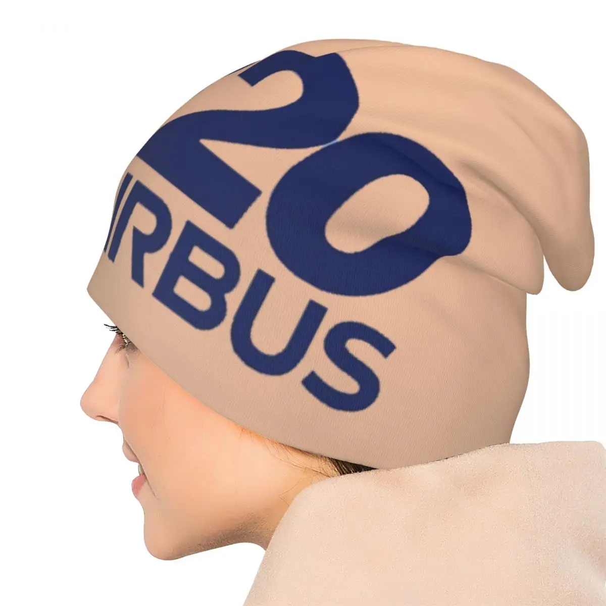 ايرباص A320 شعار للجنسين الكبار بيني قبعات محبوك بونيه قبعة دافئة الهيب هوب الخريف الشتاء في الهواء الطلق Skullies القبعات