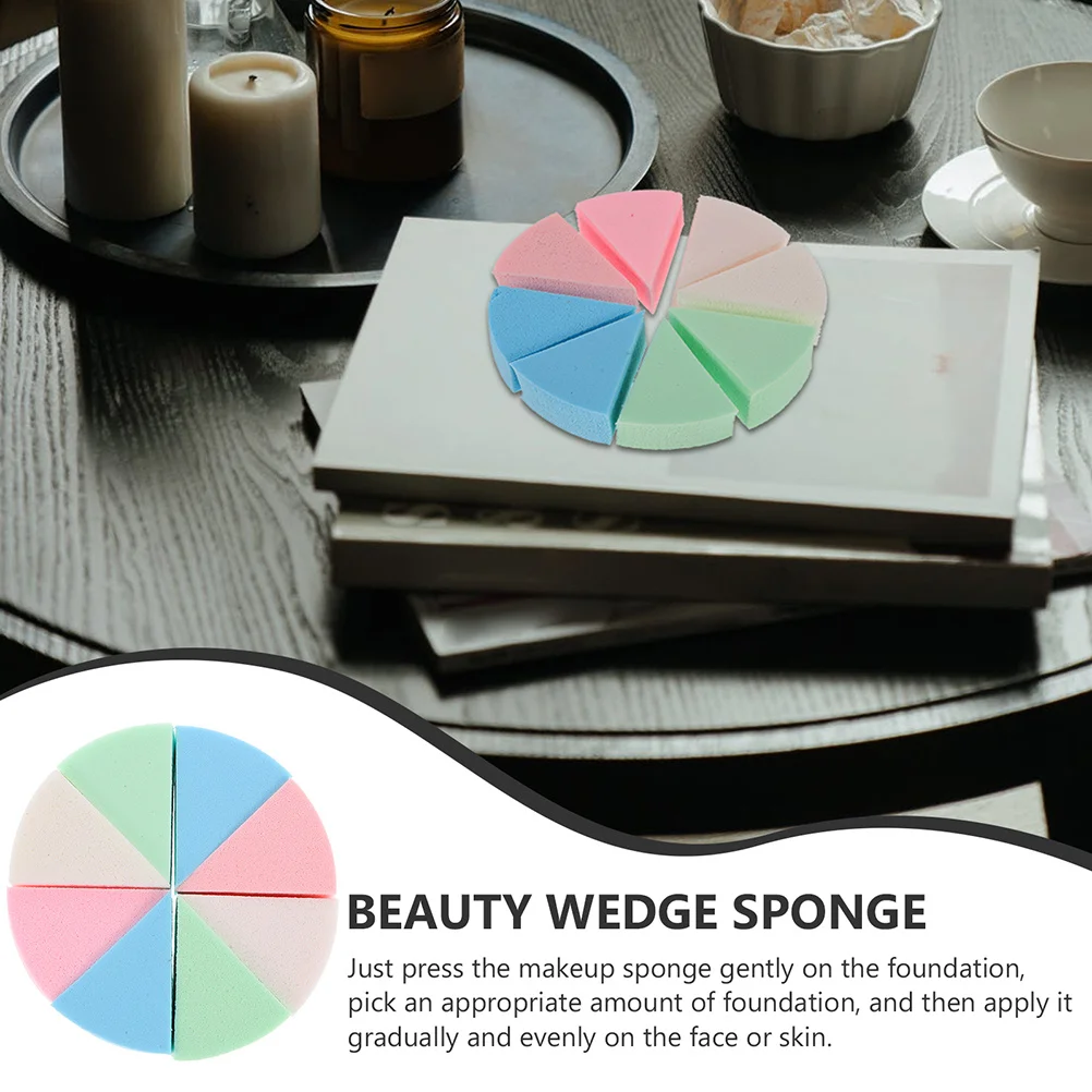 

3 set Makeup Sponges Reusable Latex Wedge Sponge For Foundation Cream Concealer Tool Facial Pads Supply