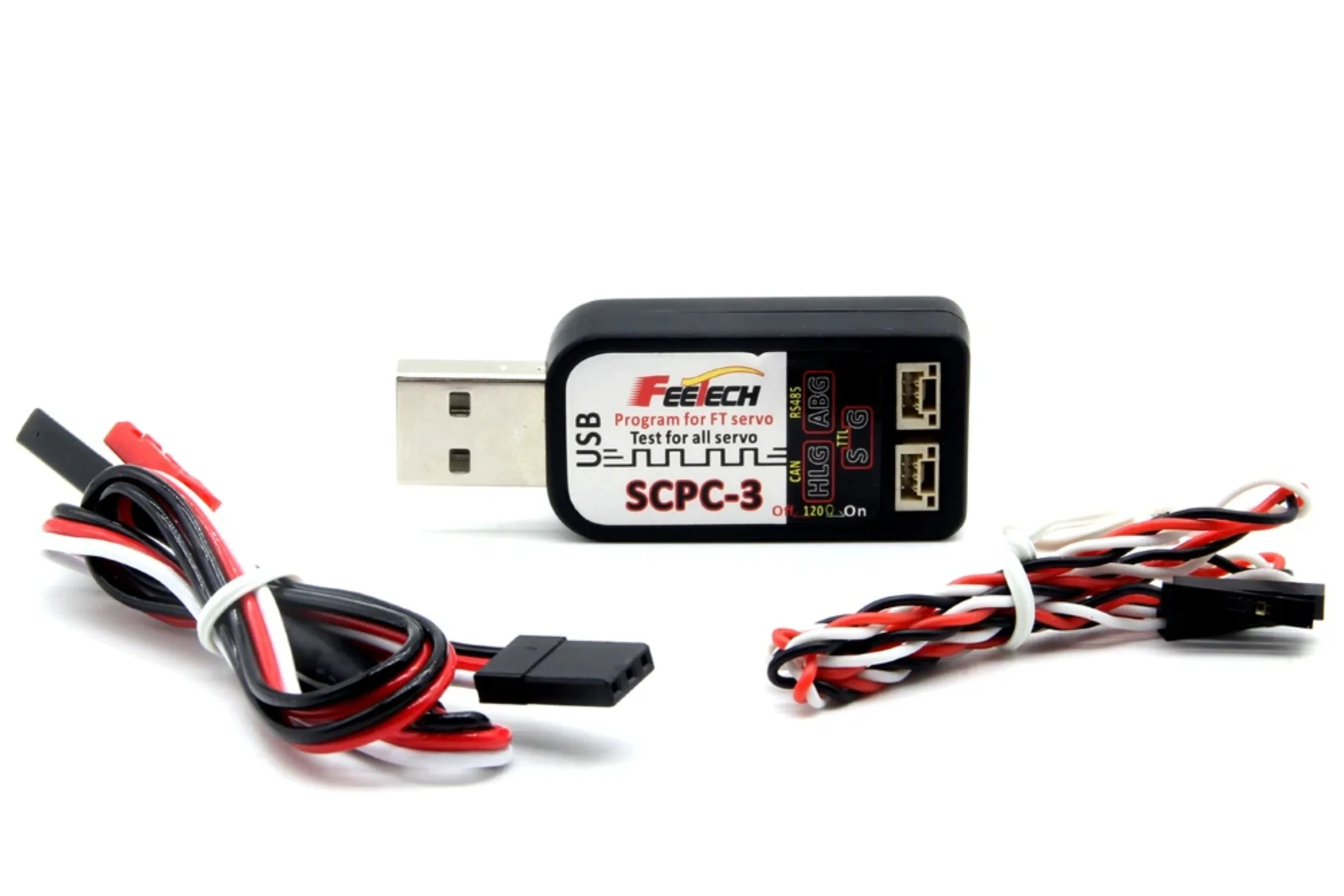 FE-SCPC-3 Scheda USB programmatore servo Feetech con uscita segnale TTL/RS485/CAN per tutte le schede di controllo dei servi PWM